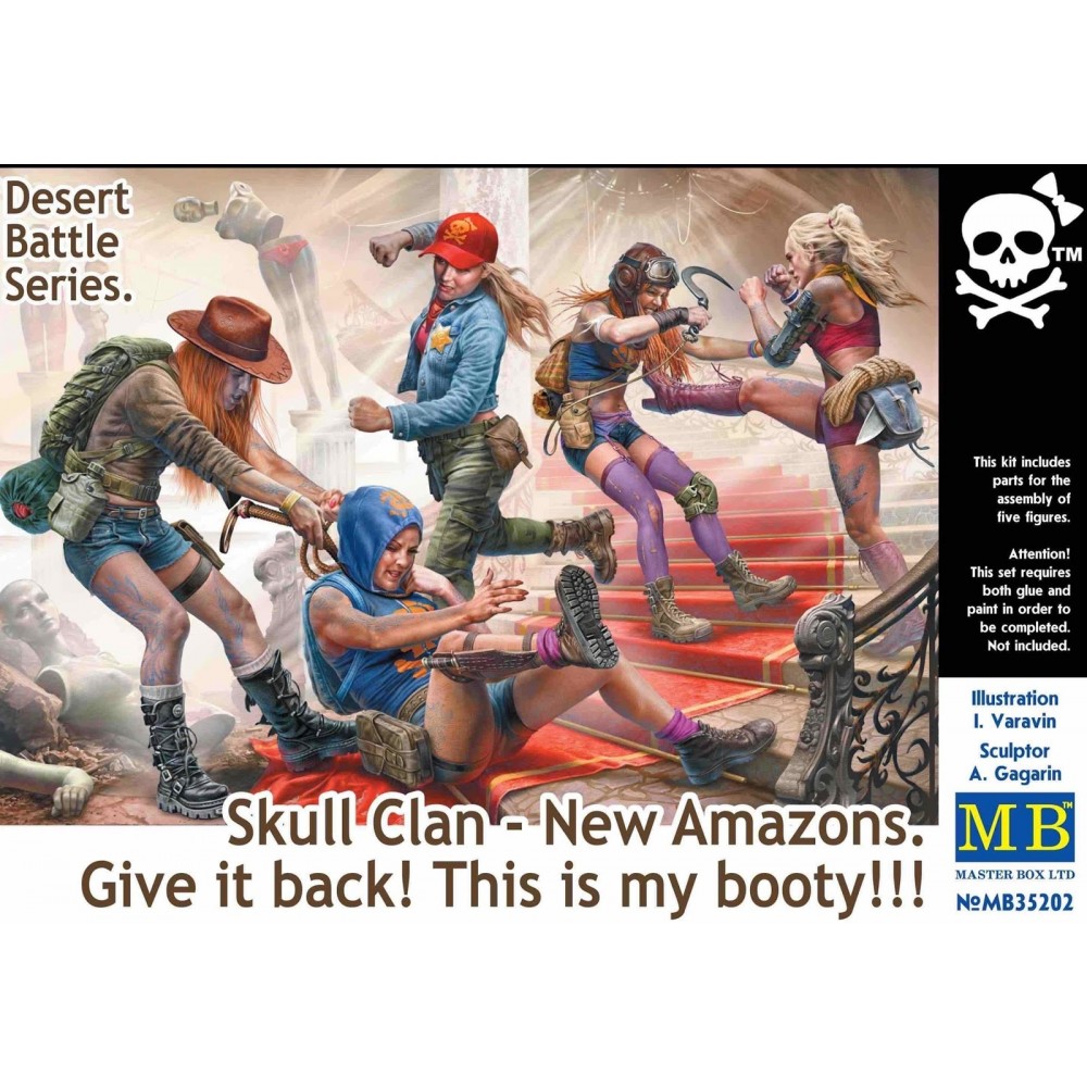 3 - SKULL CLAN- NEW AMAZONS