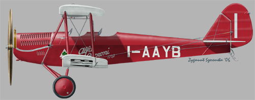 [A163] Caproni Ca100 Alfa Romeo