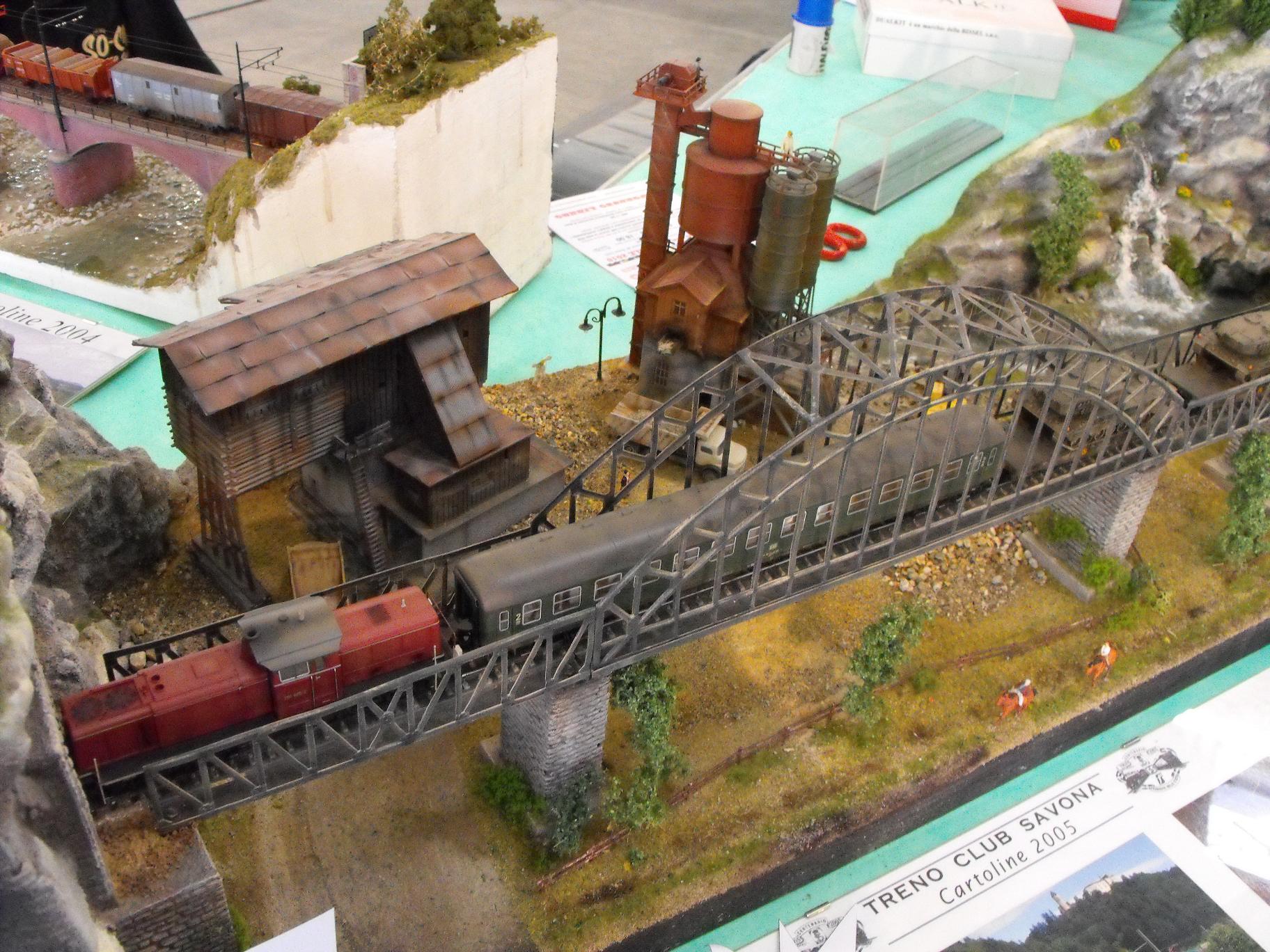 diorama ferroviario scala 1/87 treno trasporto carri armati
