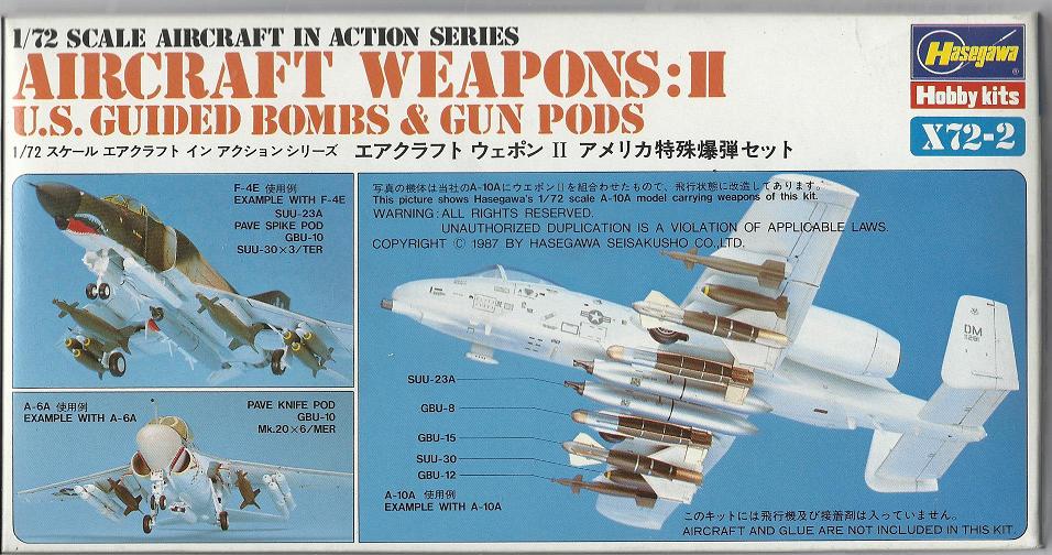 4 - ARMI , ACCESSORI , VARIE PER AEREI SCALA 1/72