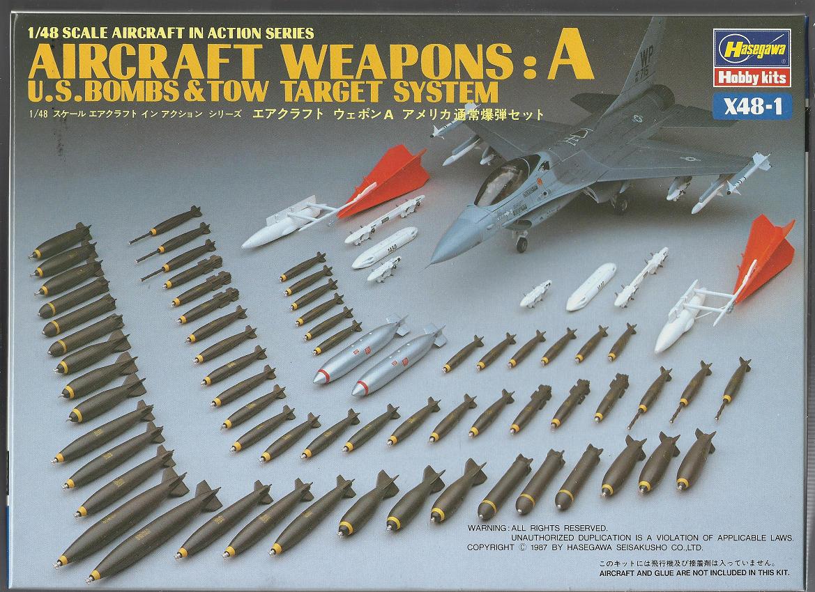 4 - ARMI , ACCESSORI , VARIE PER AEREI SCALA 1/48