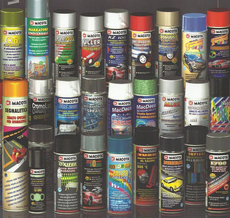 COLORI SPRAY MACOTA