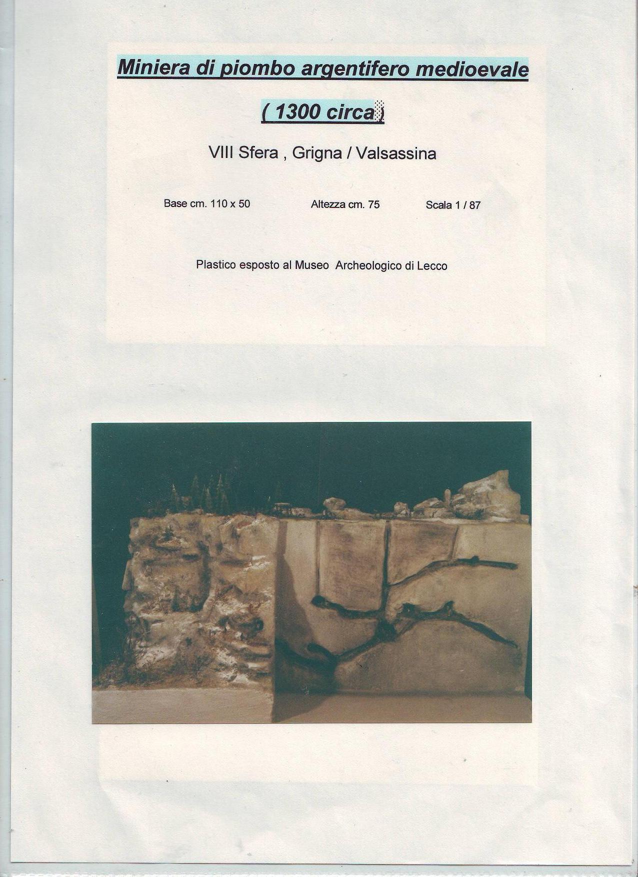 Miniera di piombo argentifero medioevale