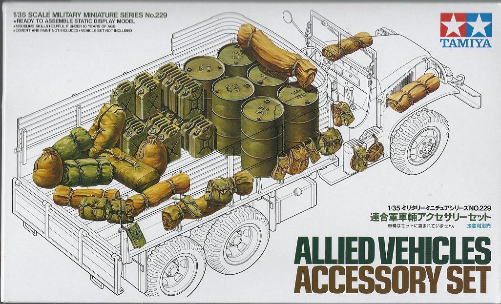 D-WWII ALLIED VEHICLES ACCESSORY SET
